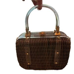 Vintage Wicker Handbag